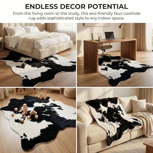 Tapete decorativo JACCAWS 6.2 x 8.4 pies Negro y Blanco miniatura 4