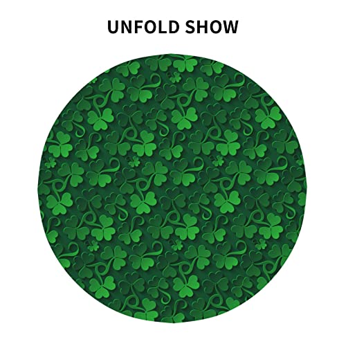 Nappe ronde de St Patrick anti-poussière pour protéger votre table - 4