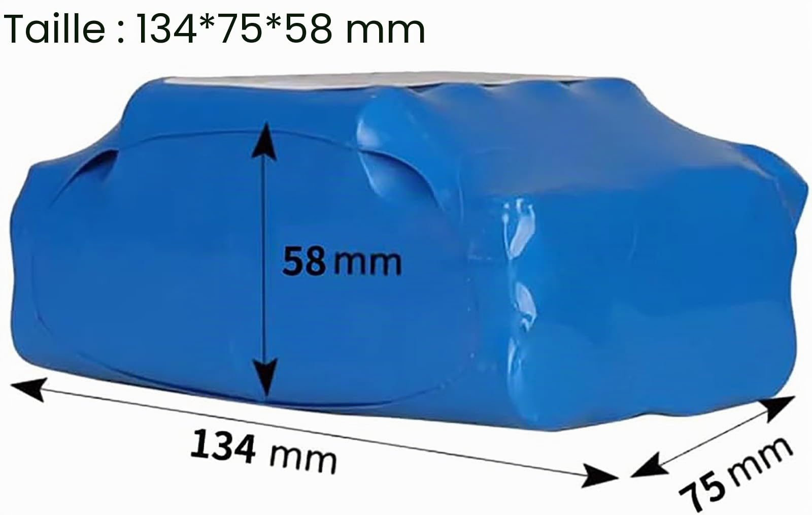 36 V 4400 mAh 6000 mAh Batterie Ebike pour 500W Moteur Scooter Vélo Electrique, Batterie E-Bike Lithium-ION Hoverboard Batterie Vélo Electrique avec Chargeur XT60