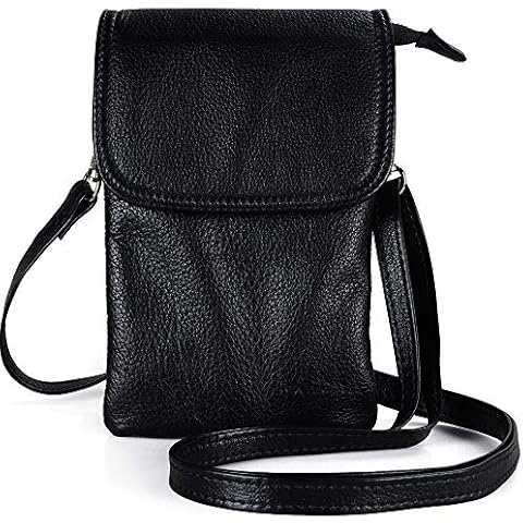 Befen Genuine Leather Crossbody Phone Bag Cover