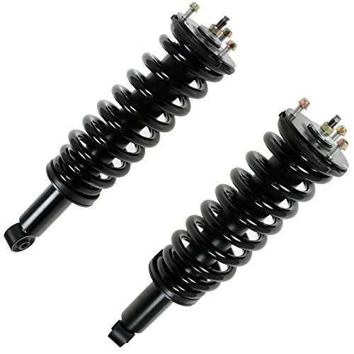 Image of TRQ Front Driver and Passenger Side Strut and Spring Assembly Set Loaded | TRQ Front Driver and Passenger Side Strut and Spring Assembly Set Loaded