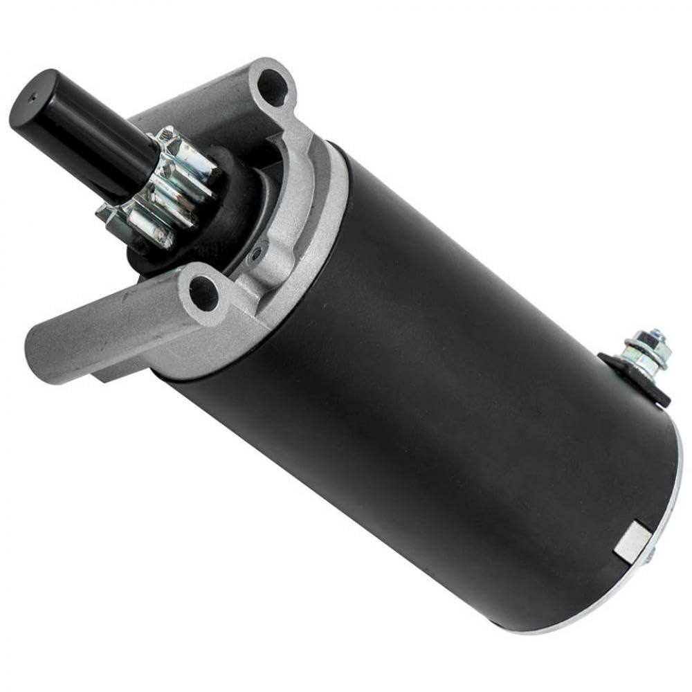Arrancador de 12 V y 10 Dientes Compatible con Modelos de Herramientas de jardín para cortadoras de césped, Tractores 20 22 23 25 26 3209801 71095801 para número de Pieza 5801