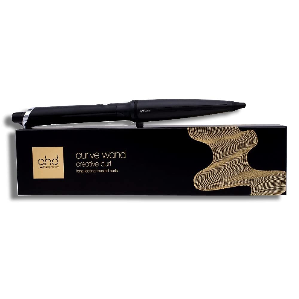 ghd curve thin wand, professioneller Lockenstab ohne Klammer & curve creative curl wand, professioneller Lockenstab ohne Klammer, konisch