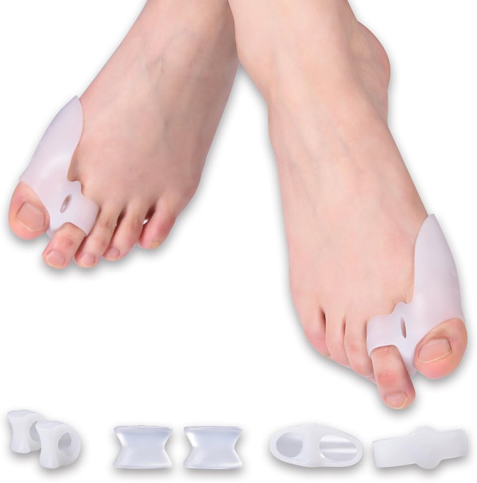 DOACT Gel Bunion Corrector and Toe Separator Kit for Hallux valgus