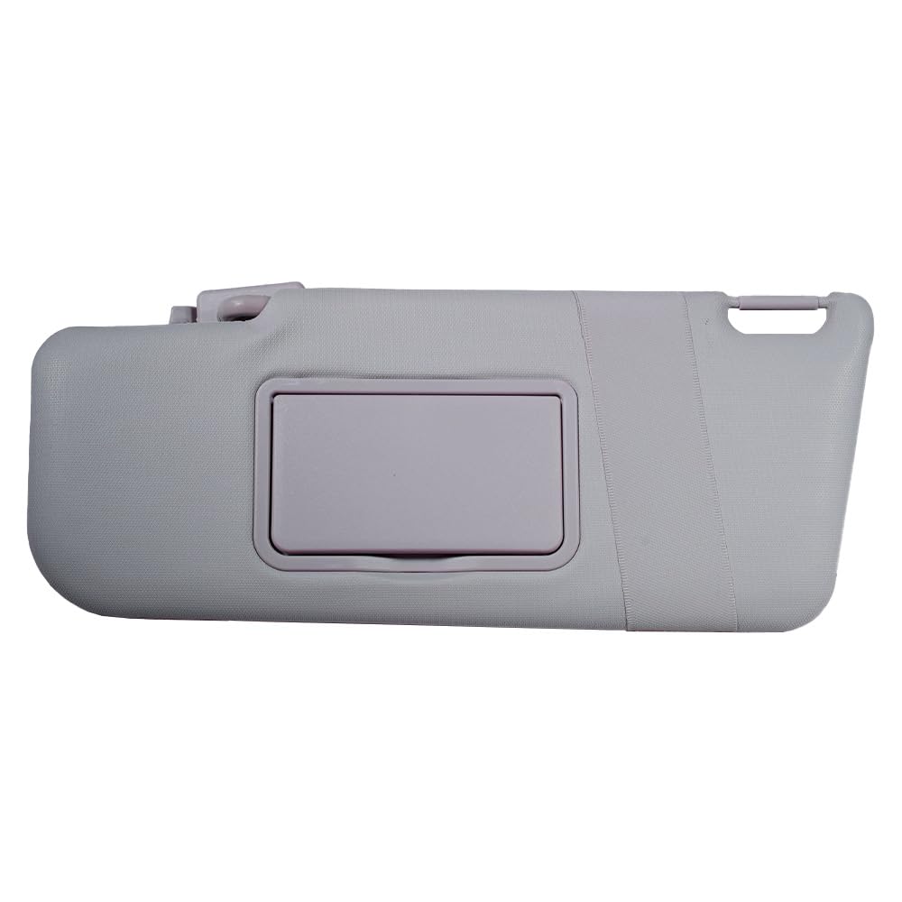 Visera parasol Interior con Espejo y Bolsillo Lado Izquierdo del Conductor Compatible con Fiat Panda 09/2003 a 12/2011 735362729 735362730