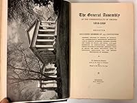 The General Assembly of the Commonwealth of Virginia, 1919-1939; Register, including Members of 1933 Convention. B001A6YMSO Book Cover