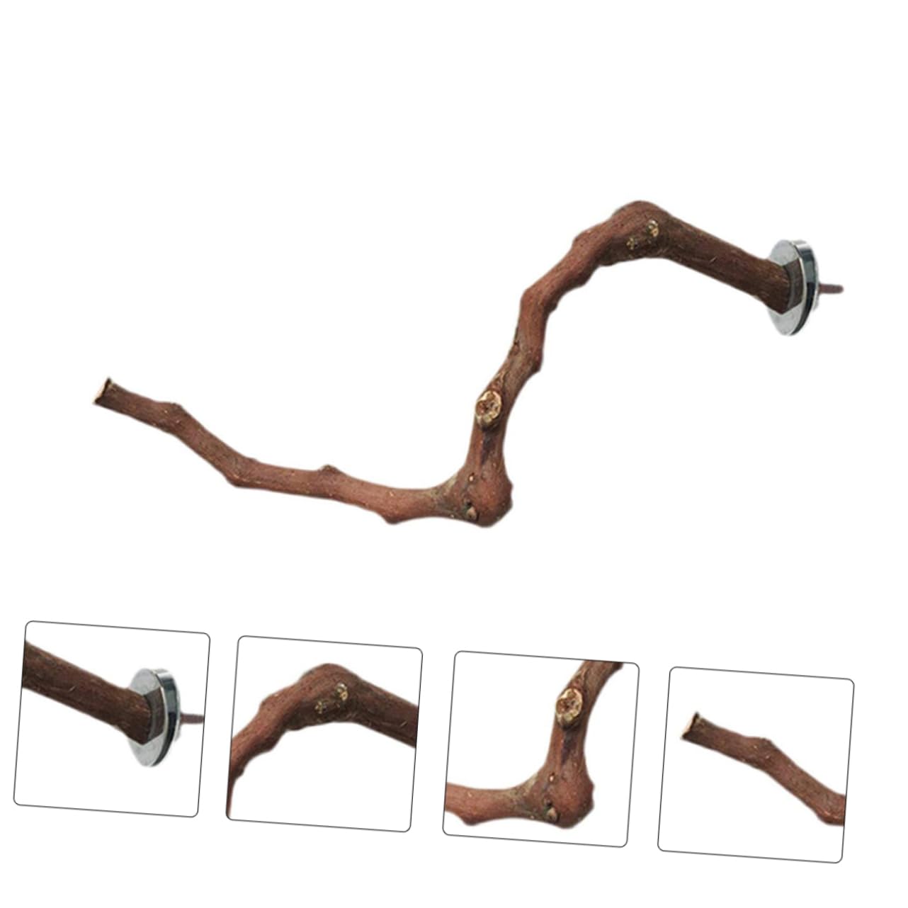 DOITOOL 3stücke Papagei Stehende Stange Aus Holz Vogelspielzeug Für Käfig Fördert Spiel Und Bewegung Für Wellensittiche Und Andere Vögel Vogelspielzeug Holz-sitzstange Für Papageien