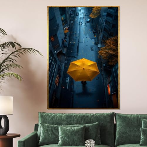 Tableau de rue XINBAO 40x60cm sans cadre | Solution pour habiller un mur vide et triste
