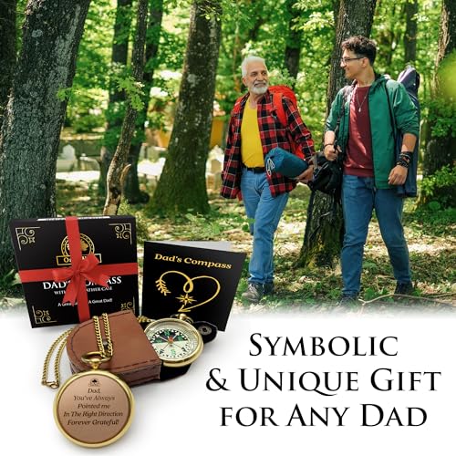 Brújulas God's Path y Dad's en Estuche de Madera y Cuero miniatura 7