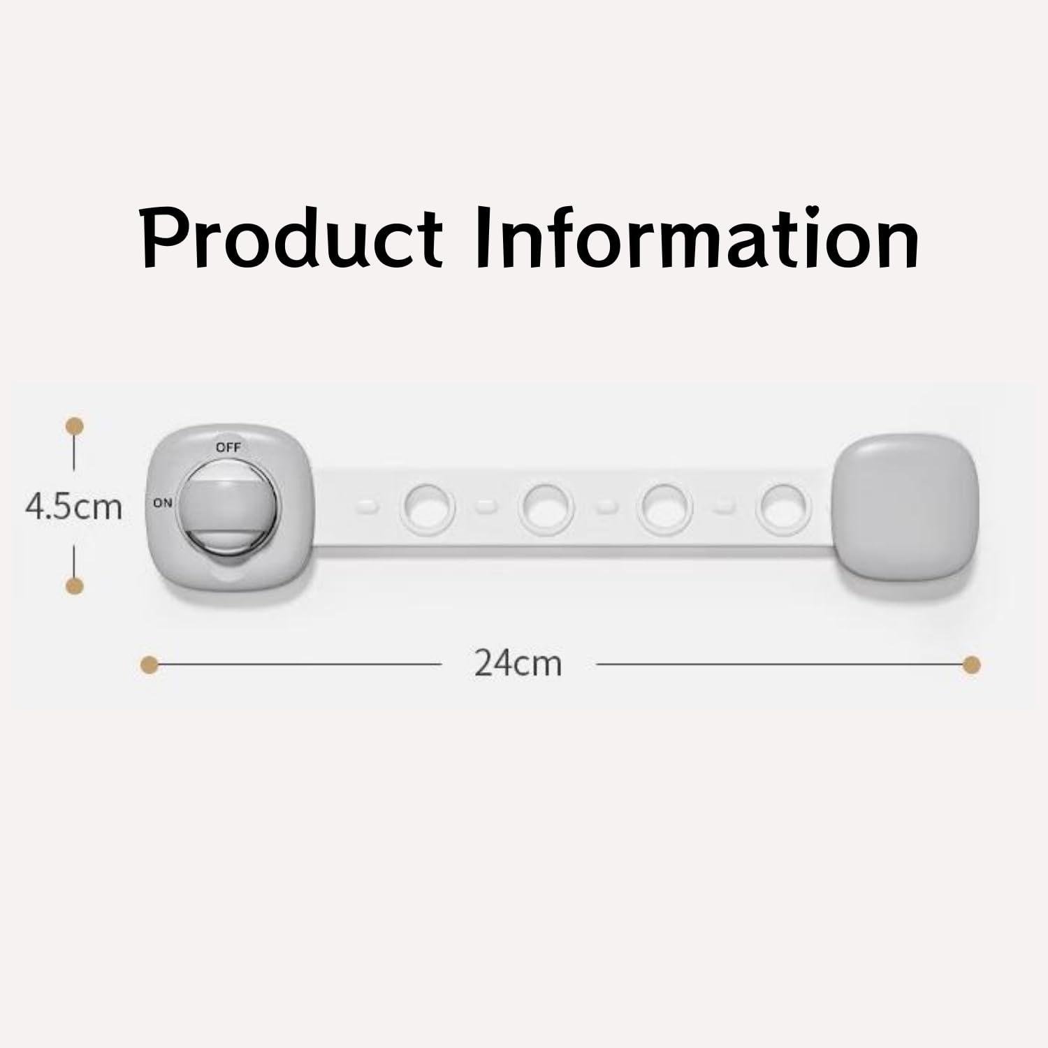 （4 Pack） Refrigerator Latch for Kids,Toddlers and Children,Child & Baby Proofing Freezer Door Lock Safe,3M Adhesive Cabinet Drawer Door Latches,Multi-Purpose for Furniture Kitchen Ovens Toilet Seats