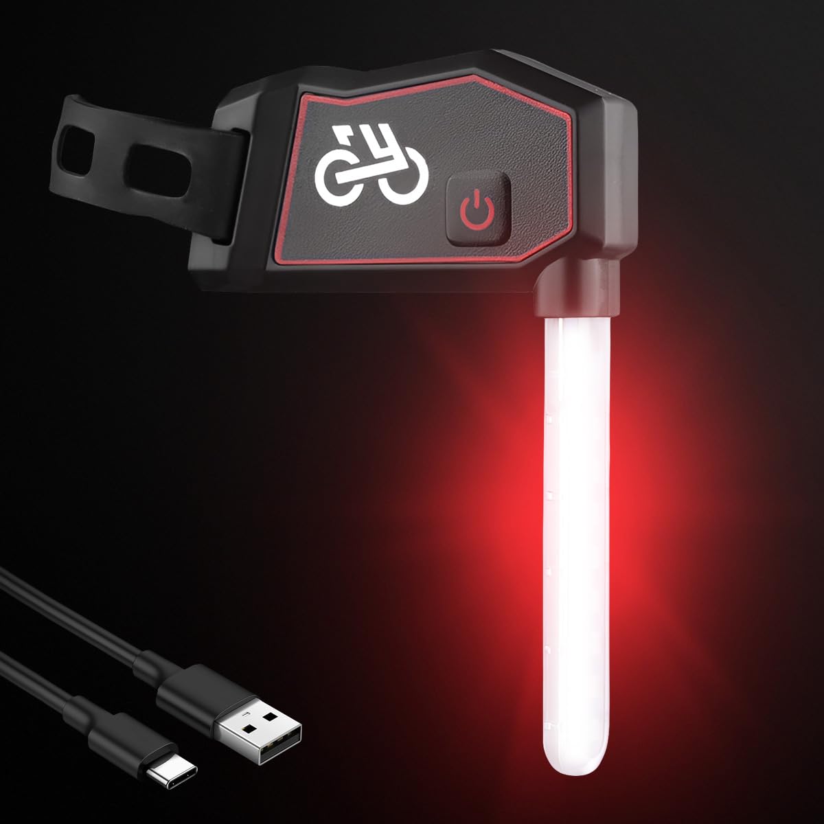 Luci Bicicletta LED, Luce Bici 500 Lumen Fanale Anteriore E Posteriore - 11