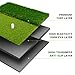 Foldable Golf Hitting Mat Dual-Turf Golf Practice Mat Portable Design Fairway and Rough Grass Surfaces Ideal for Backyard Office and Travel Swing & Chipping Practice