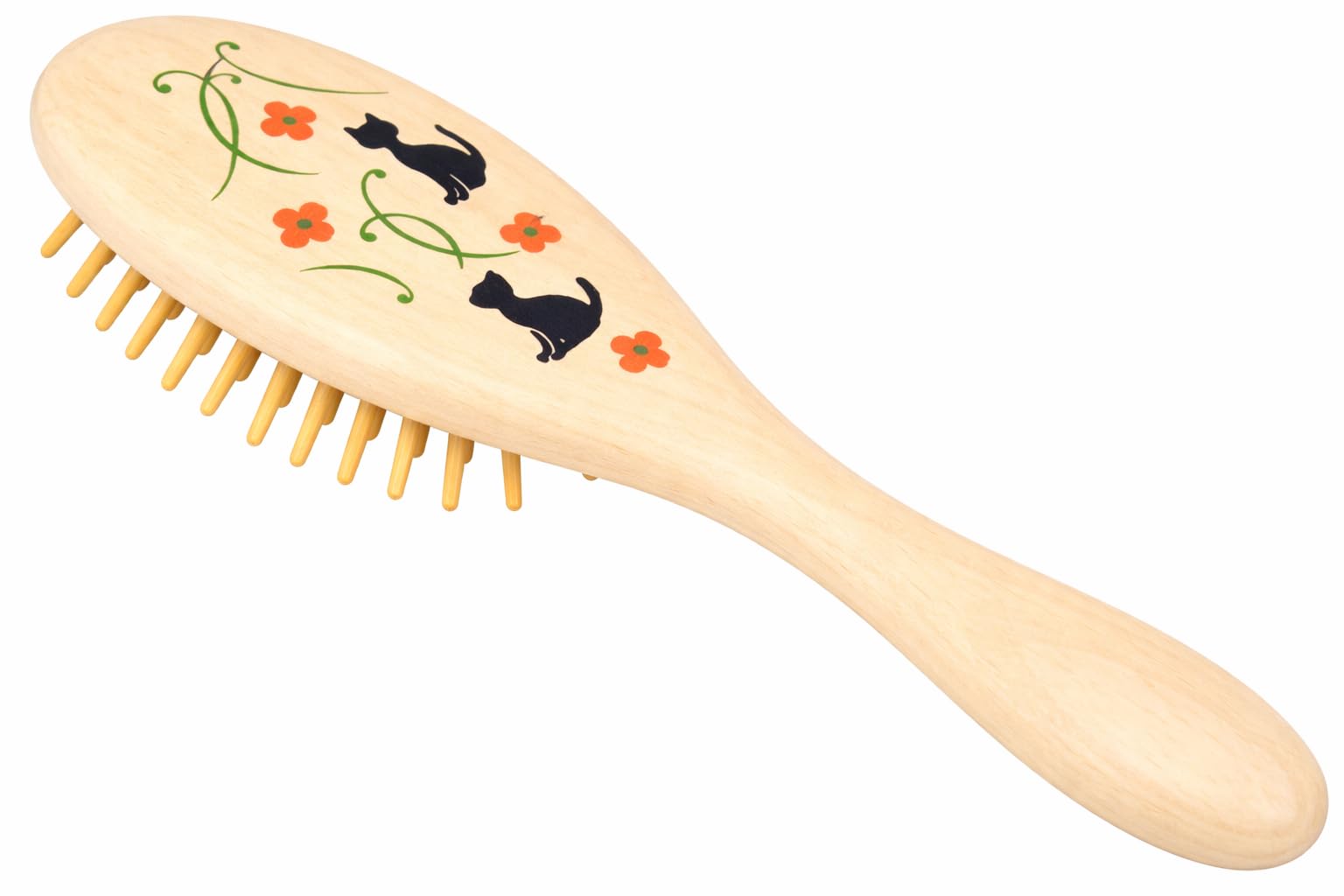Tsubarium Wood Hair Comb with Camellia Oil