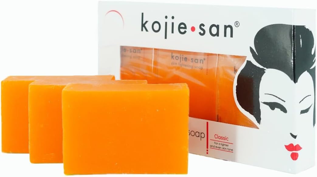 kojie.san Original Facial Beauty Soap - 65G, 3 Bars Per Pack - Guaranteed Authentic
