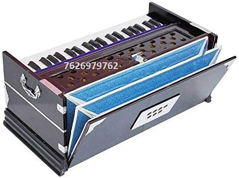 Best Harmonium 7 Stopper, Double Bellow, 39 Key, Two Reed(Bass-Male),3 1/4 Octave,Kapler, Harmonium With Cover