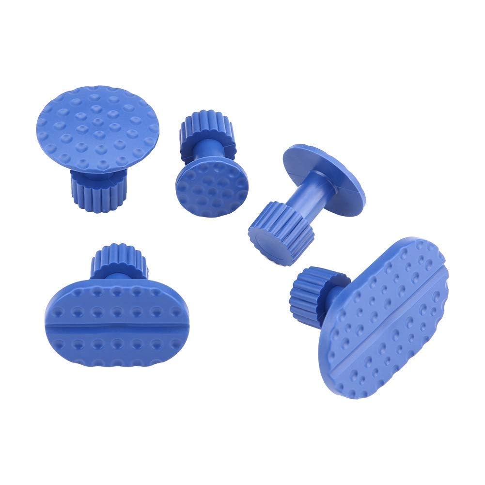 Linguette di Estrazione, 30 Pezzi di Nylon per Rimozione Ammaccature della Carrozzeria Dell'auto Linguette di Estrazione Strumenti di Riparazione Senza Vernice Linguette di Estrazione della Colla Blu