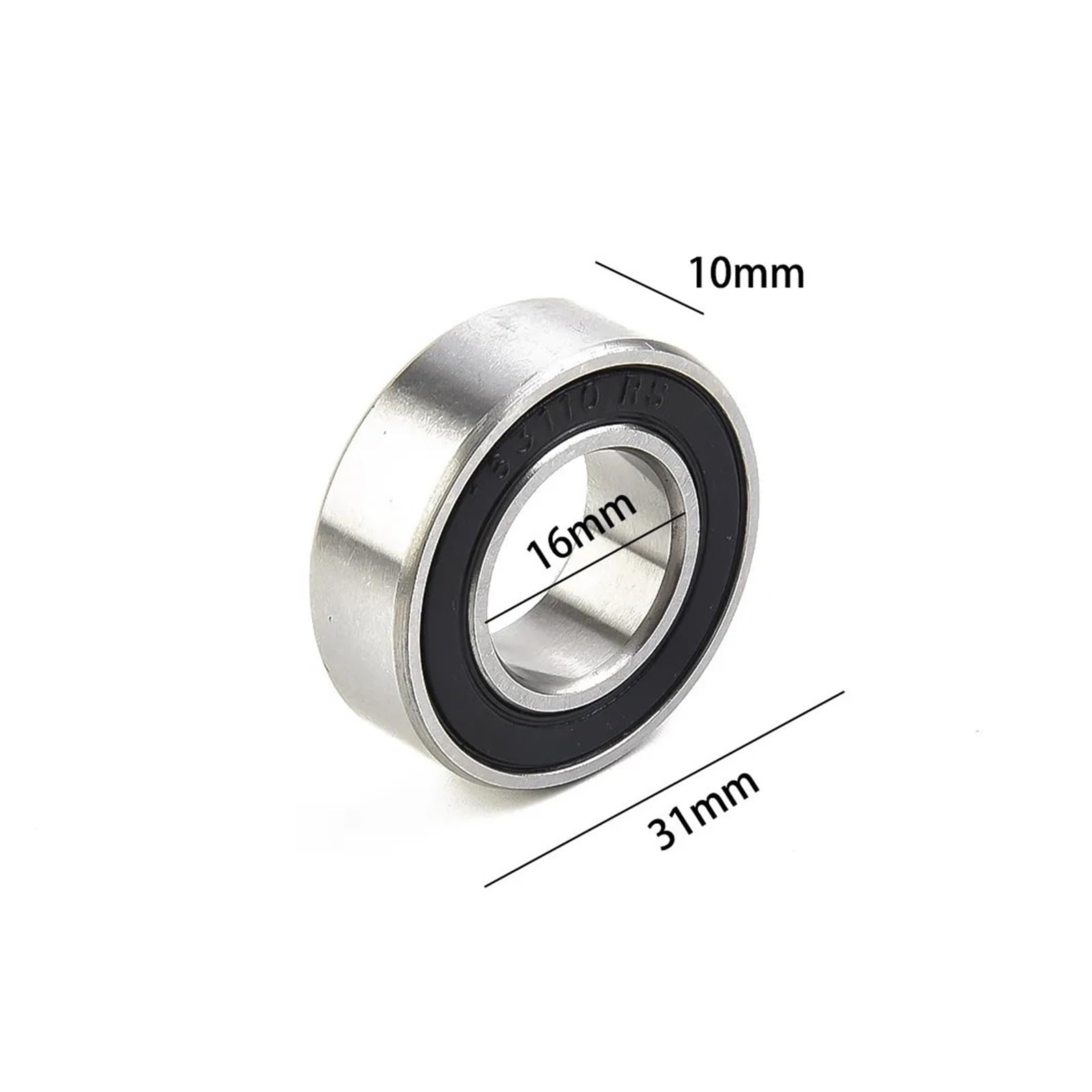Amazon | ZTISND(みさ) 2個 16x31x10mm 自転車ベアリング ハブ
