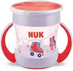 NUK Copo Mini Magic Cup 360º Com Alça Evolution 160Ml– Girl Vermelho