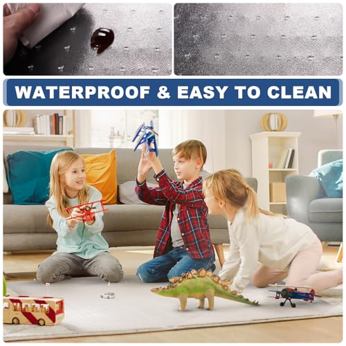 Extra Large 45" x 60" Chair Mat Heavy Duty Vinyl Floor Mat with Grips for Office, Studio & Pet Areas Non-Slip Floor Mat with Grip Spikes for Home Office Easy Clean & Extra Thick Carpet Mat by Oroonoko - Image 7