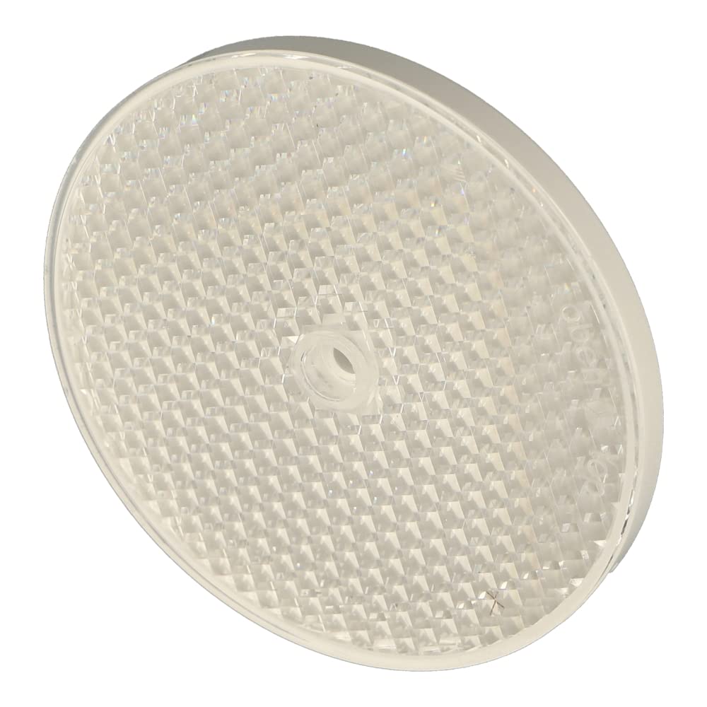 OmronSensor Reflector for use with Photoelectric Sensors with and without M.S.R.*1, 84 (Dia.) x 7.4 mm Round