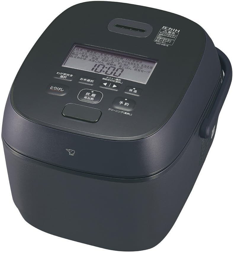 象印マホービン 炊飯器 1升 スレートブラック NW-WA18-BZ