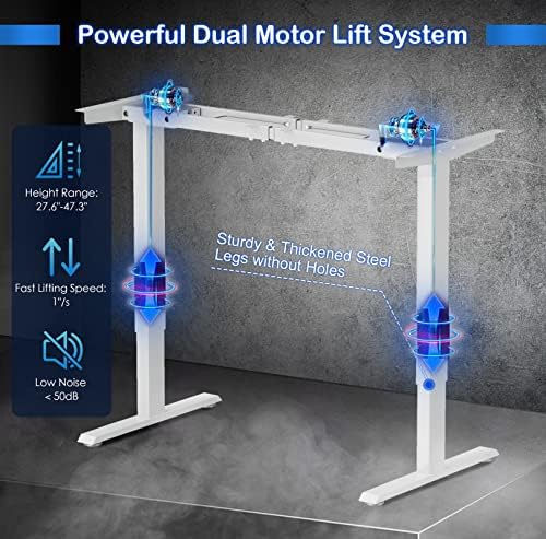 Costway Standing Desk Frame - Thumbnail 5