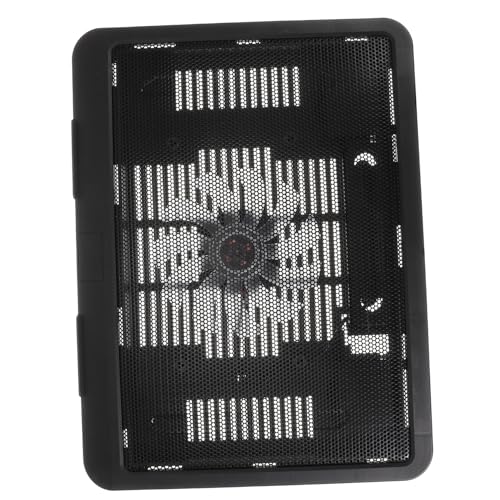 Base para portátil con ventilador silencioso Mikinona negro miniatura 1