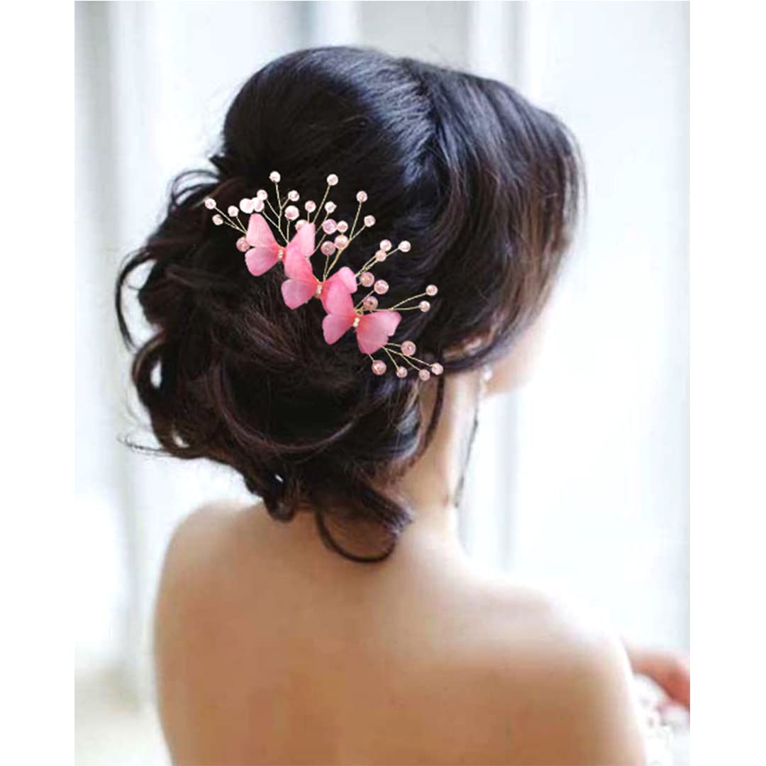 See full amazon price history chart for Hair Flare Artificial 3 Butterfly with Stones and Pearls Comb Slide, Bridal Hair Pin/Hair Bun Accessories for Women and Girls-2453, Baby Pink Hair Flare Artificial 3 Butterfly with Stones and Pearls Comb Slide, Bridal Hair Pin/Hair Bun Accessories for Women and Girls-2453, Baby Pink (B0BHYNS3YR) Amazon Price History, Amazon Price Tracker