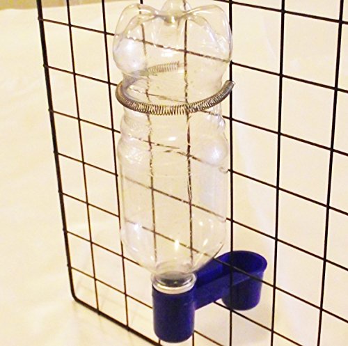 12 Pack In 4 Colors Of Soda Pop Water Bottle Bird Drinker Cup & Spring Quail Dove Chicken Pigeon #TOP2
