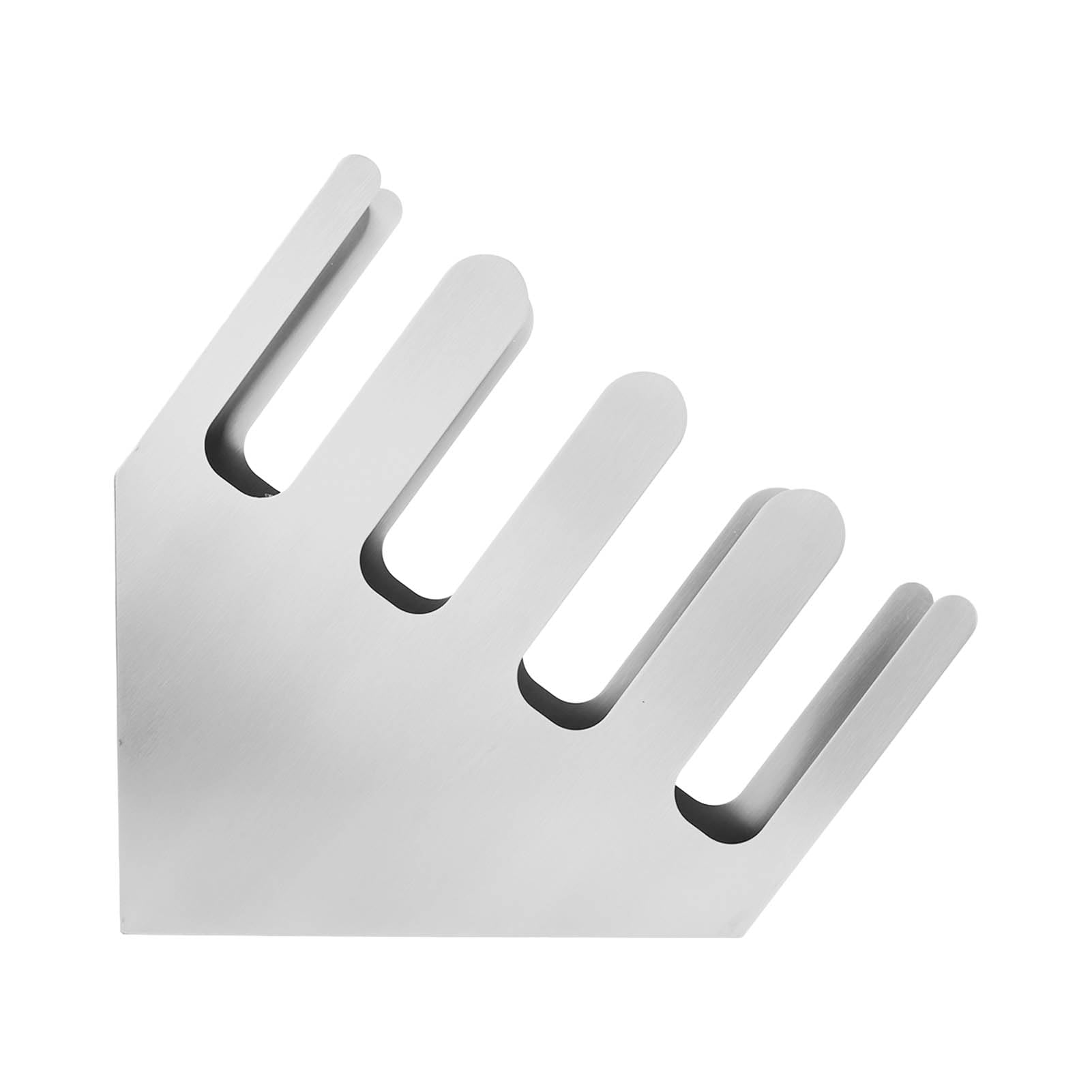 EBTOOLS Portabicchieri in acciaio inox a 4 scomparti per riporre comodamente tazze da caffè, tè e bevande
