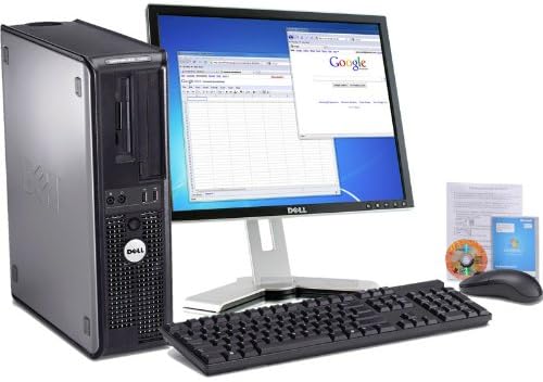 Dell Optiplex 760 Intel Core 2 Duo 3000 MHz 80Gig Serial ATA HDD 4096mb DDR2 Memory DVD ROM Genuine Windows XP Professional + 17" Flat Panel LCD Monitor Desktop PC Computer Professionally Refurbished by a Microsoft Authorized Refurbisher