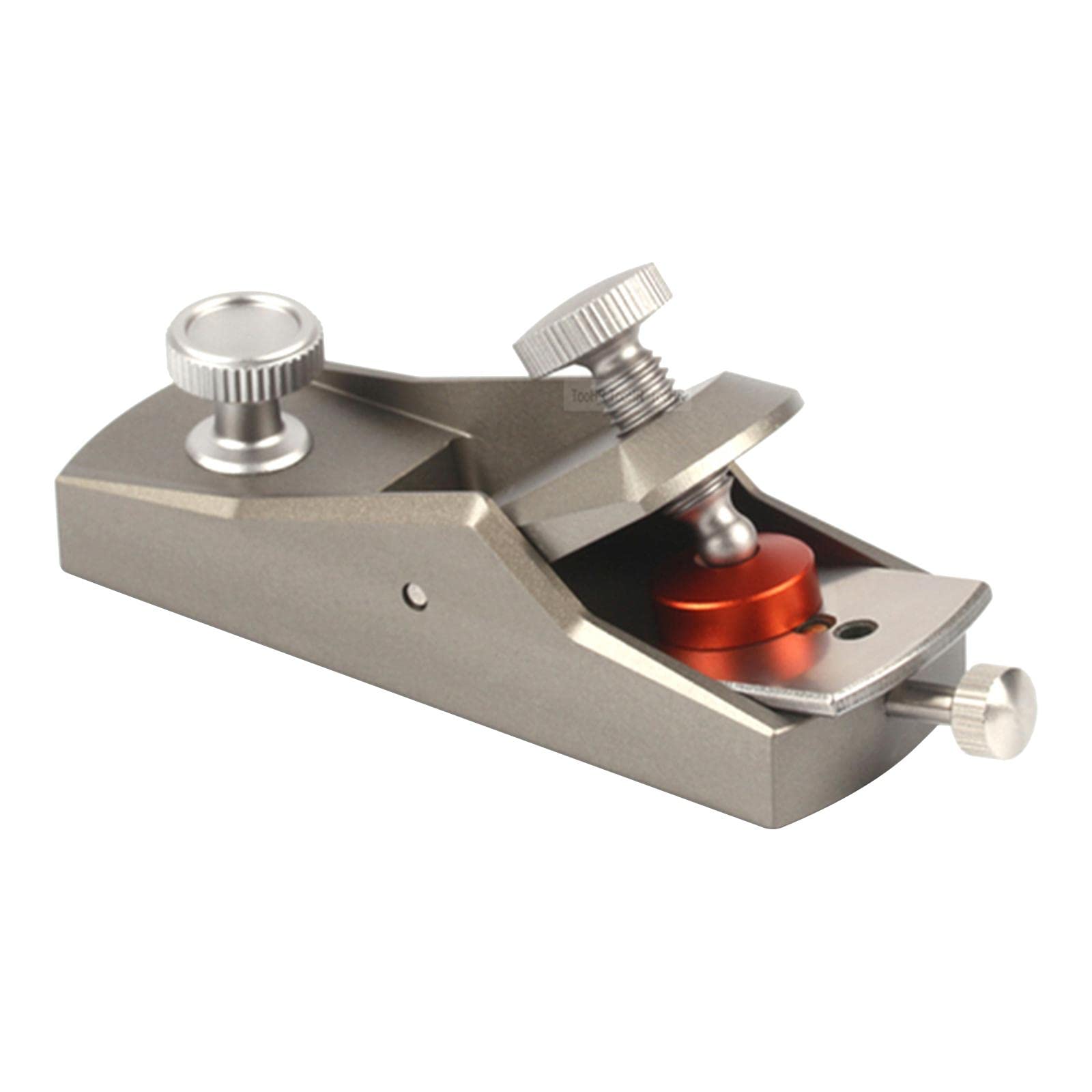 Baoblaze Rabot à Main, rabot ajustable, semelle plate, alliage d'aluminium