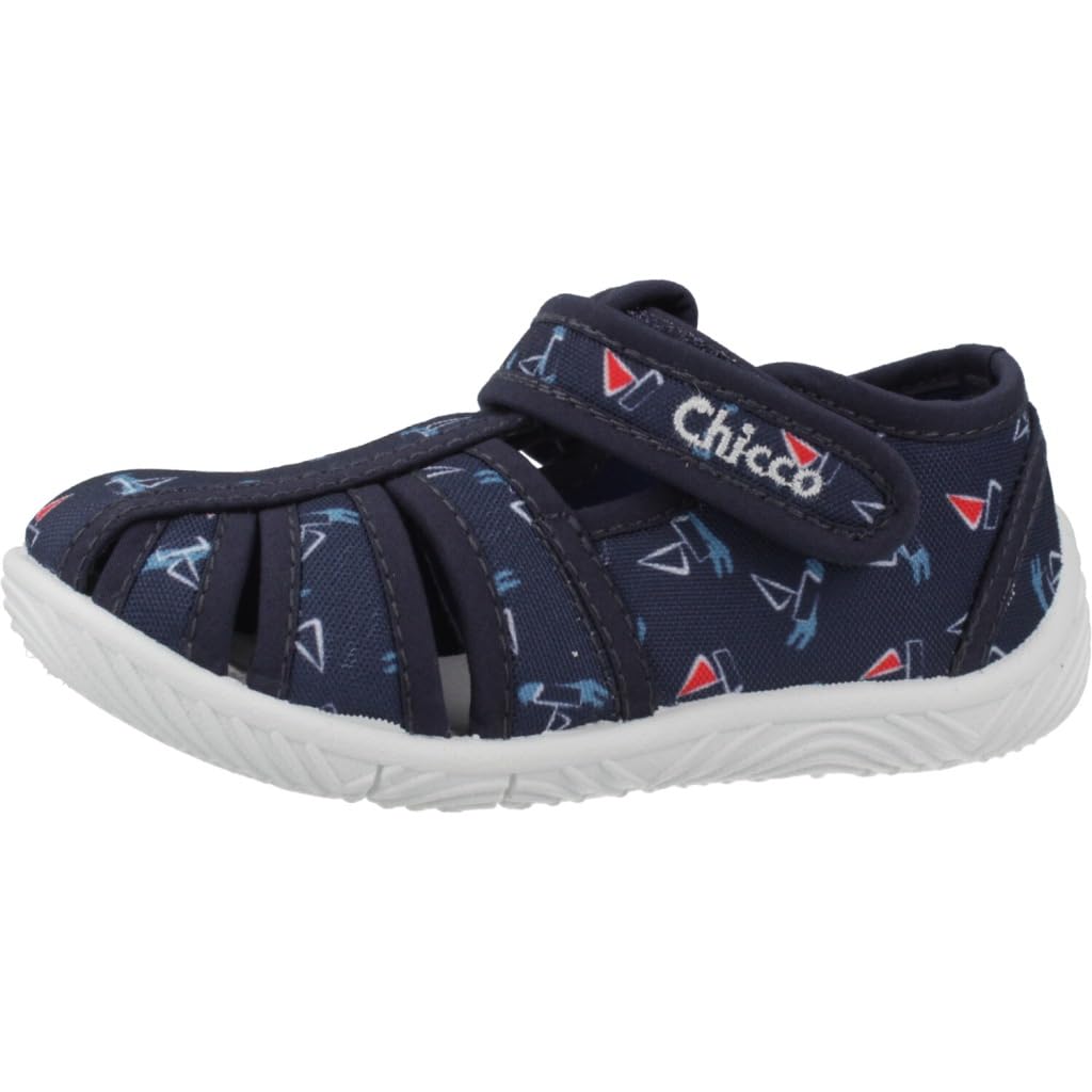Chicco, Pantofole Bambino, Ciabatte Asilo e Casa, con Comoda Chiusura a Strappo, Designed in Italy