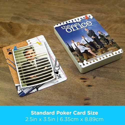 Baraja de Cartas The Office Póker Tamaño Oficial miniatura 7