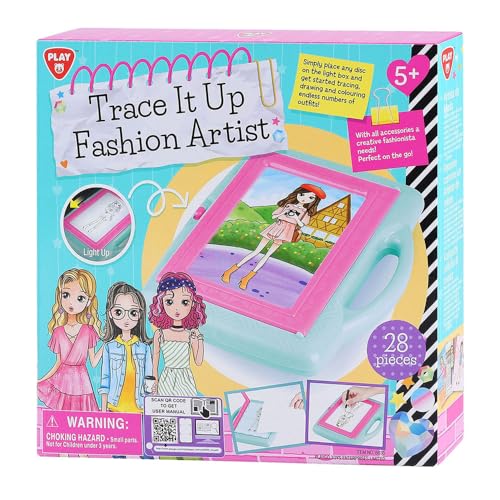 Trace It Up Playgo kit d'artiste projecteur dessin enfant 28 pcs