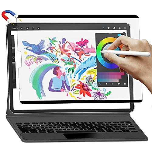 Protector De Pantalla Similar Al Papel Para Ipad 10.2 2019, PelíCula MagnéTica Removible Sin Burbujas Para Escribir/Dibujar, Cuidado De Los Ojos, Antirreflejo, Luz Azul Cover
