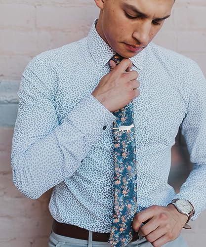 STJARNA Unique Tie Clip Cat Stainless Steel Tie Bar Personalized Gift for Men2