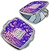 Bleu Reign Compact Personalized Pocket Mirror Custom Name Gold Purple Leopard Cool Old Ladies