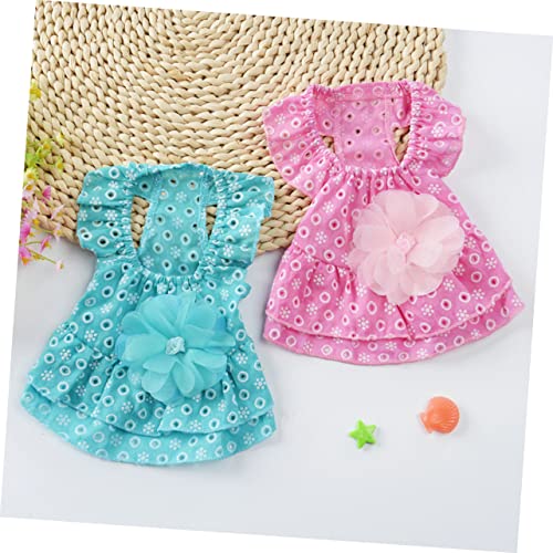 COLLBATH Vestido De Cachorro Pequeno Roupas De Cachorro Pequeno Vestidos Roupas De Cachorro De Verão