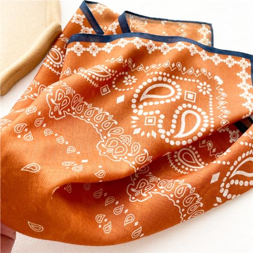 K-Elewon Medium Square Head and Neck Scarf - Multipurpose Hair Wrap, Sleeping Wraps Bandana - For Women H192