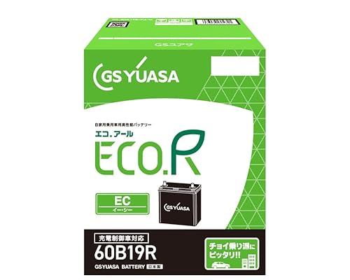 GSAT ECO.R EC 60B19R Yԃobe[ [dԑΉ GS YUASA W[GXAT 2024Nf
