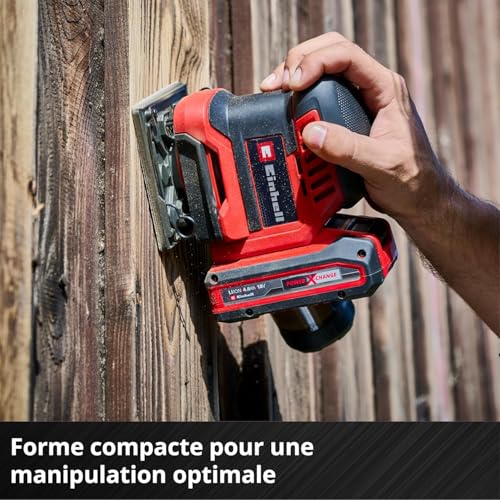Einhell Ponceuse à main sans fil TE-OS 18/113 Li-Solo