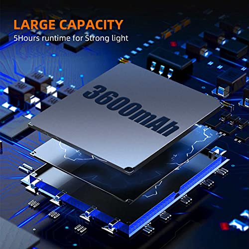 Superfire Rechargeable Flashlights High Lumens, 5000 Lumens Super Bright Powerful Flashlight, 5 Modes, Tactical Flashlights For Emergencies, #TOP3