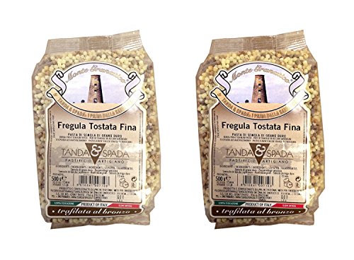 Fregula Tostata Fina, 17.66 Ounce (Pack of 2)