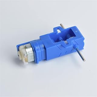 KUSTAT Hobby Torque 1pc Speed Reduce Gear-Box for RC Car Boats Model Toys, Motor Gearbox, 130 Motor and Bracket, Gears, 65mm Hexagon Shaft Kit Engine Science