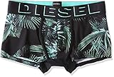 Diesel Men's Palm Tree Hero Fit Boxer, Black, M