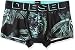Diesel Men's Palm Tree Hero Fit Boxer, Black, M