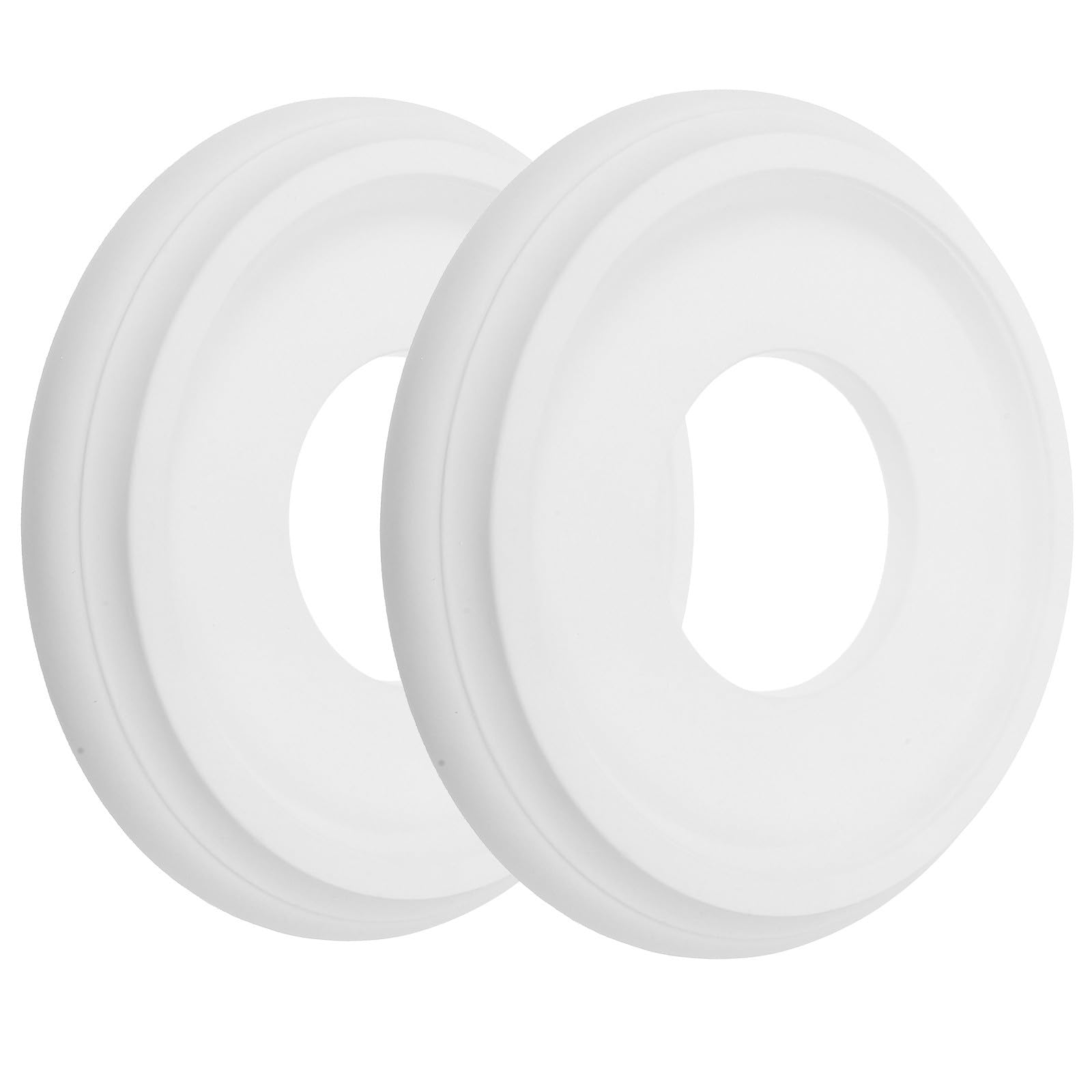 Medallones de techo de 25 cm minkyis para lámparas y ventiladores en color blanco