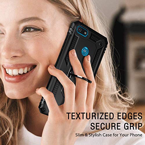 IVoler Cover per Motorola Moto E6 Play con 3 Pezzi...