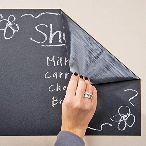 Decords Chalkboard Wall Diy Black Kitchen Sticker - Reusable Write On Vinyl Decal - Blackboard Chalk Board Long Adhesive Kids Erasable Stickers #TOP4